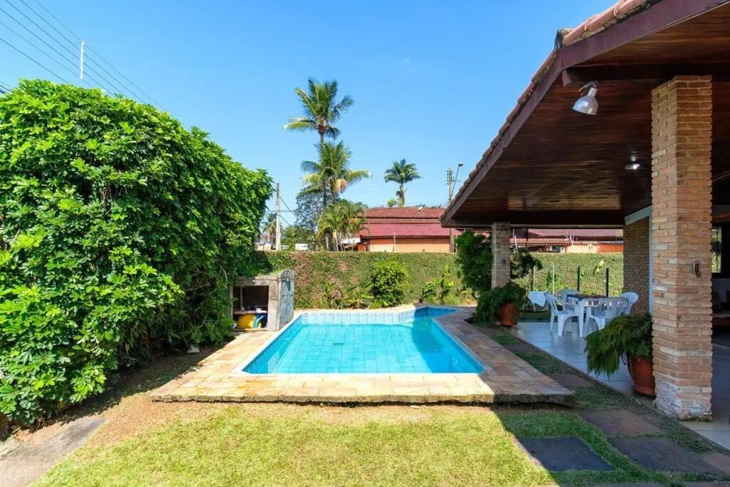 Bh4 - Bh4: Casa Com Piscina Ao Lado Da Praia Grande 乌巴图巴 外观 照片