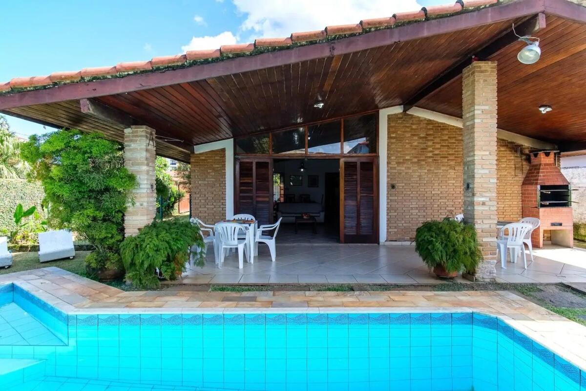 Bh4 - Bh4: Casa Com Piscina Ao Lado Da Praia Grande 乌巴图巴 外观 照片